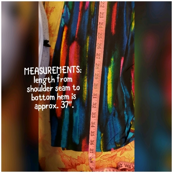 Lane Bryant Multi Competed Wrap Dress - Picture 6 of 6